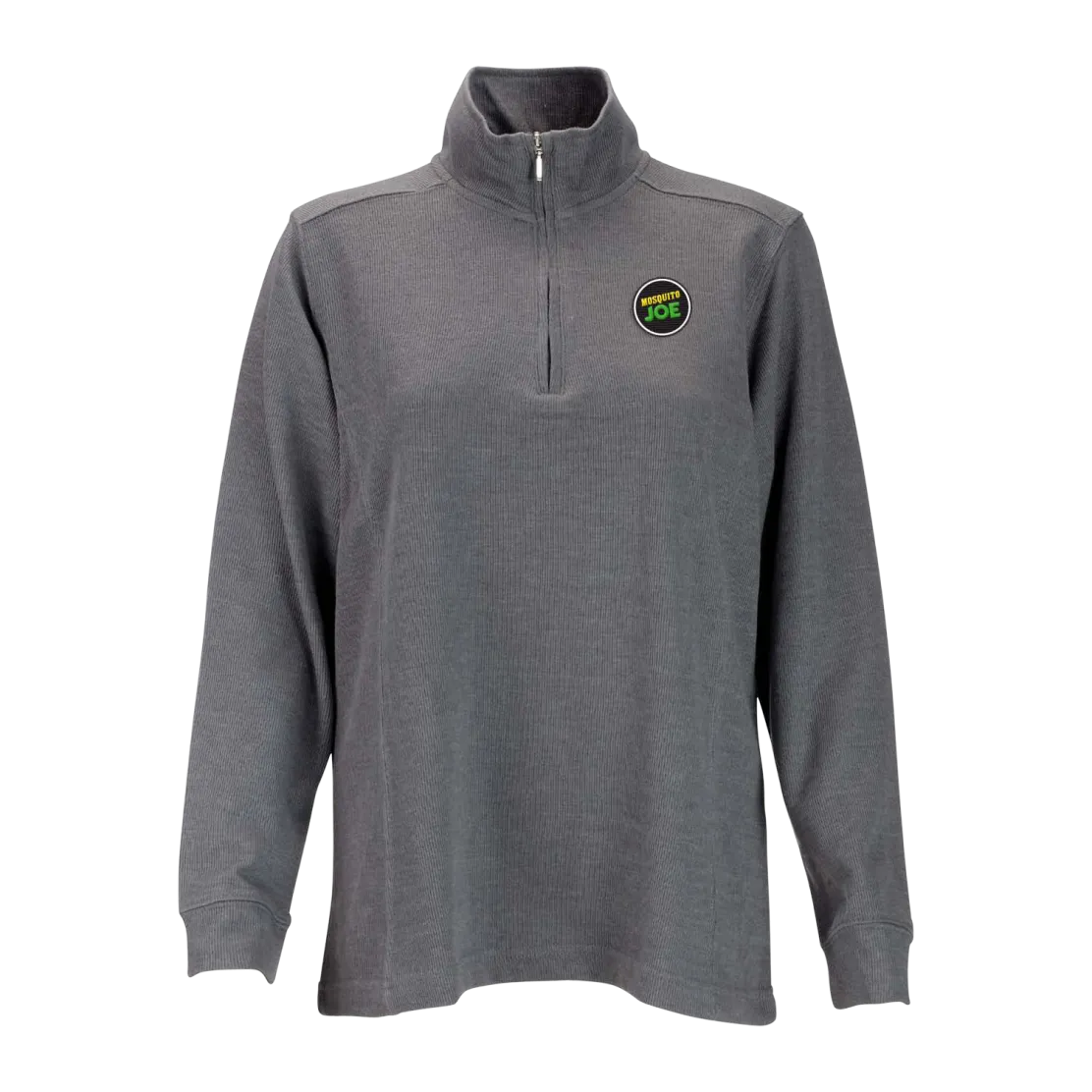 ¼-Zip Flat-Back Rib Pullover