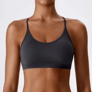 072 Yoga Bra Women Crop Top Beauty Back Fitness Bra