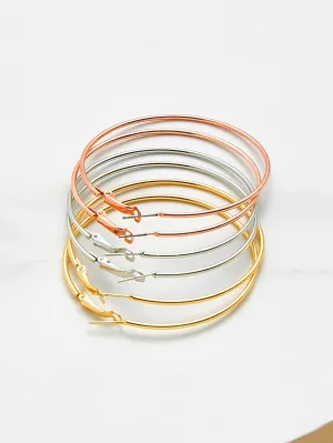 3pcs/set Extra Large Hoop Earring