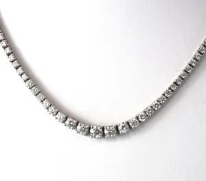 6.66 Carat Diamond Necklace