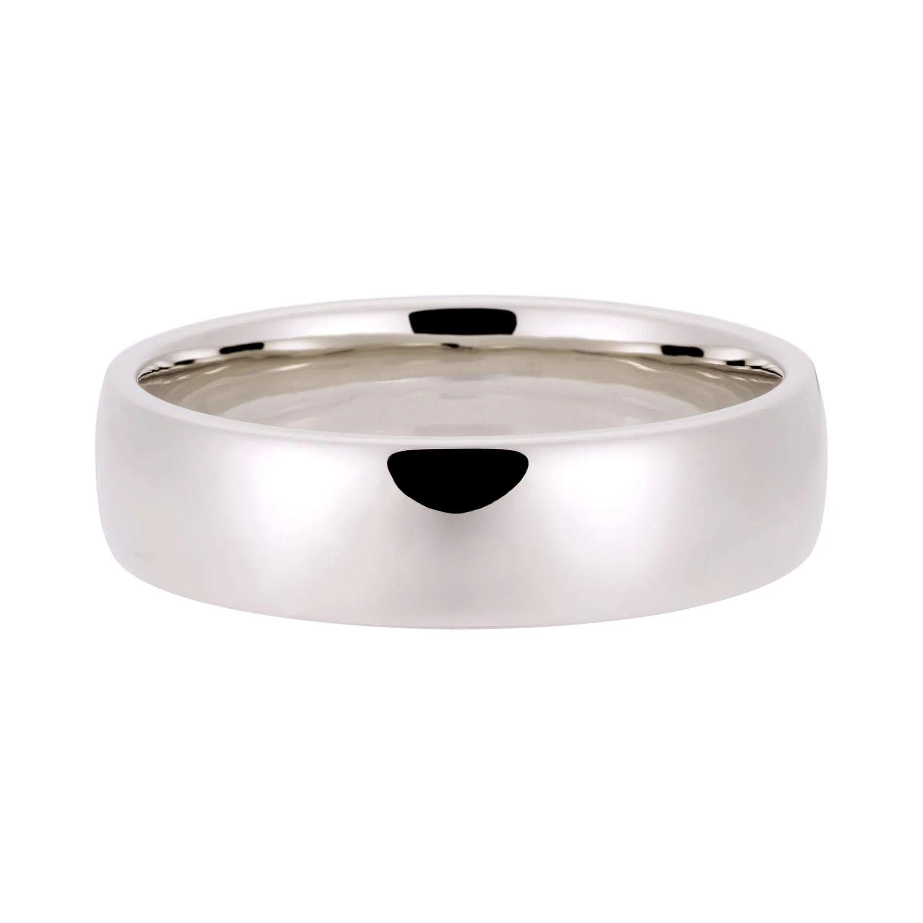 6mm Classic Domed Wedding Band