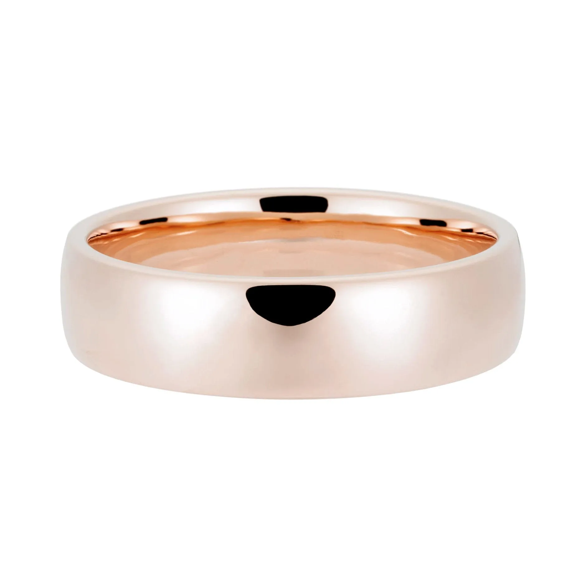 6mm Classic Domed Wedding Band