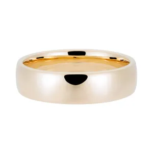 6mm Classic Domed Wedding Band