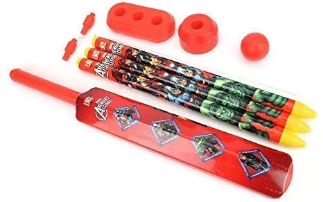 AASTHA ENTERPRISE Plastic Cricket Set With Stump And Ball, Pack Of 1, Multicolour