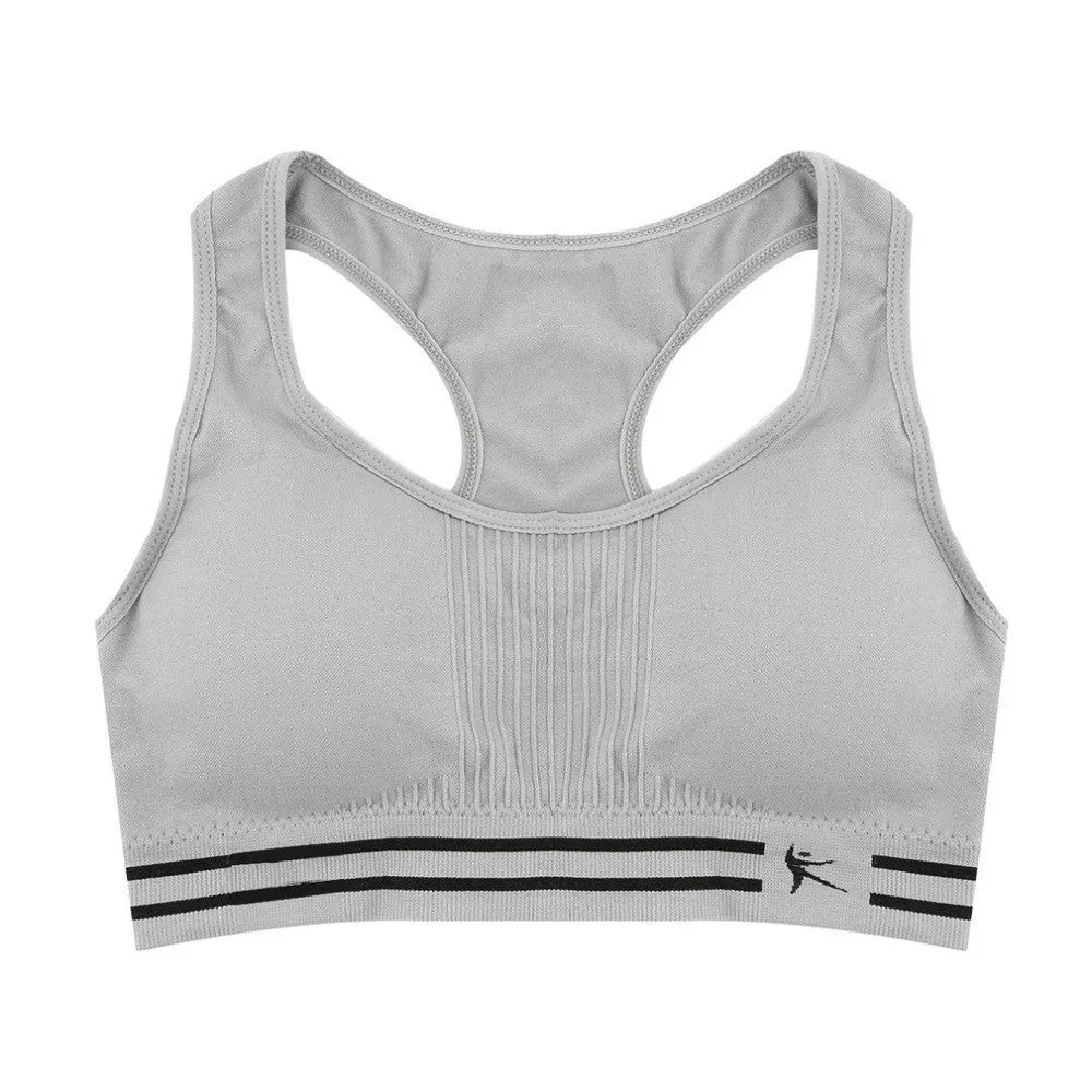 Absorb Sweat Quick Drying Professional Sports Bra,Fitness Stretch Workout Top Vest Running Wireless Underwear for Women