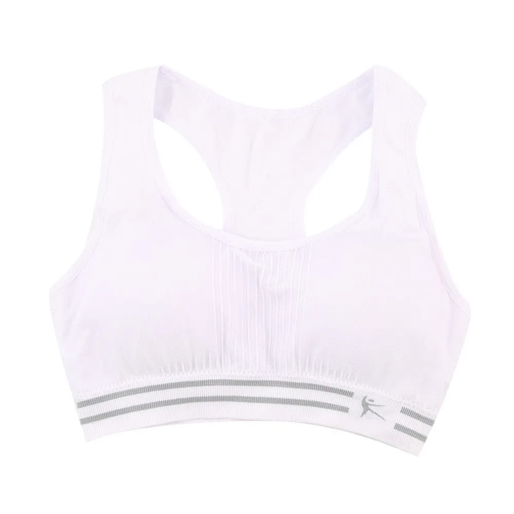 Absorb Sweat Quick Drying Professional Sports Bra,Fitness Stretch Workout Top Vest Running Wireless Underwear for Women