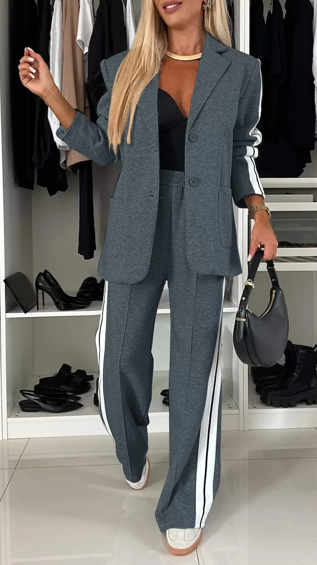 Adriana | Sophisticated Long Sleeve Set