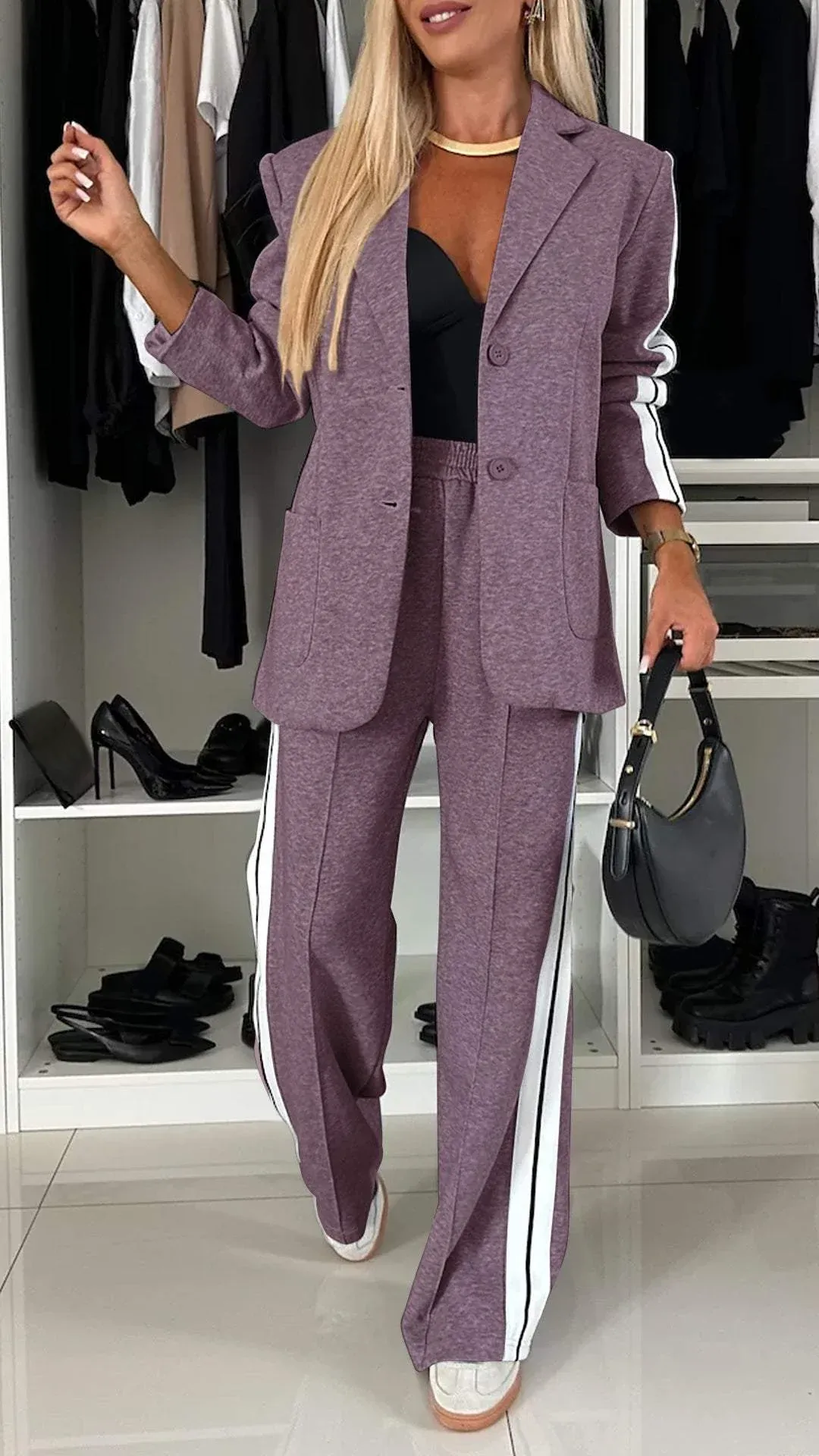 Adriana | Sophisticated Long Sleeve Set