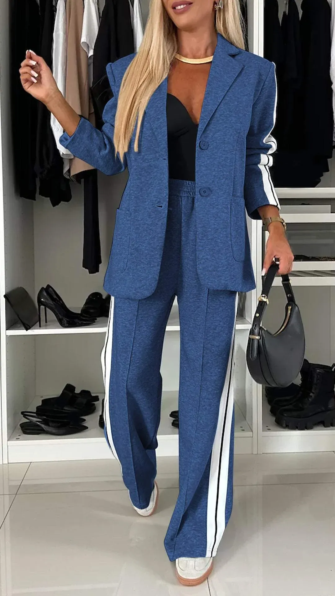 Adriana | Sophisticated Long Sleeve Set