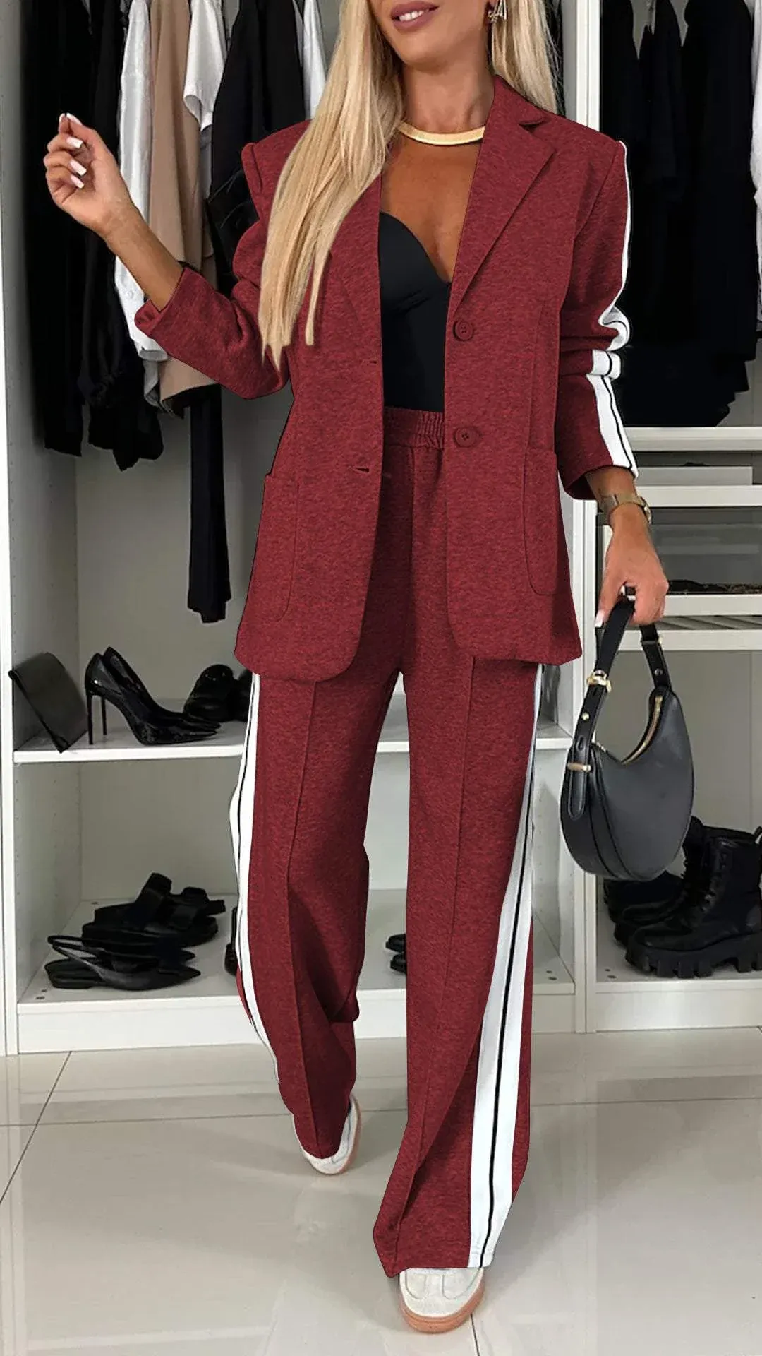Adriana | Sophisticated Long Sleeve Set
