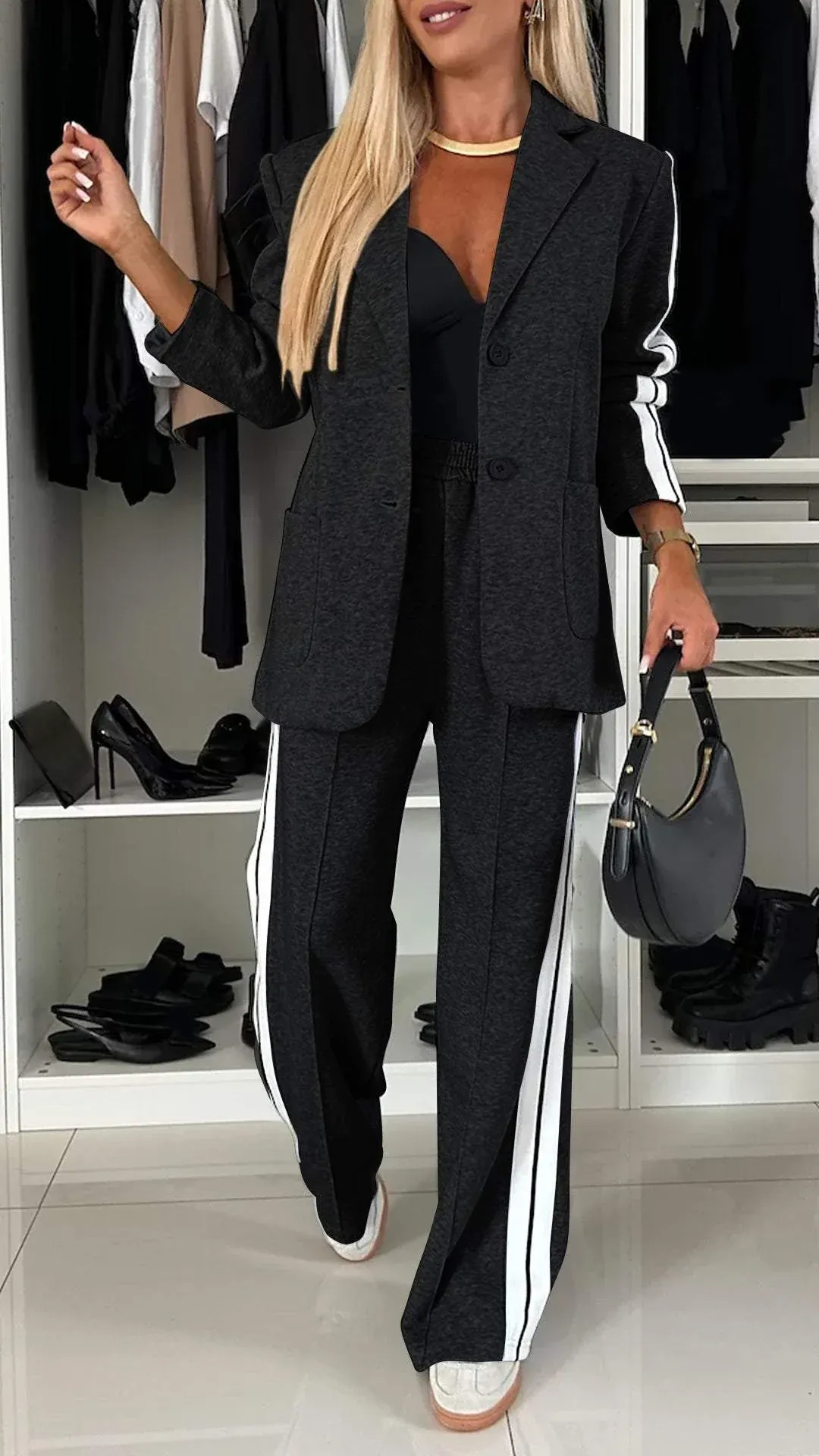 Adriana | Sophisticated Long Sleeve Set