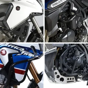 Adv Bars Honda CRF1100 R&G Black Adv Sports 20- (Lower) (AB0061BK)