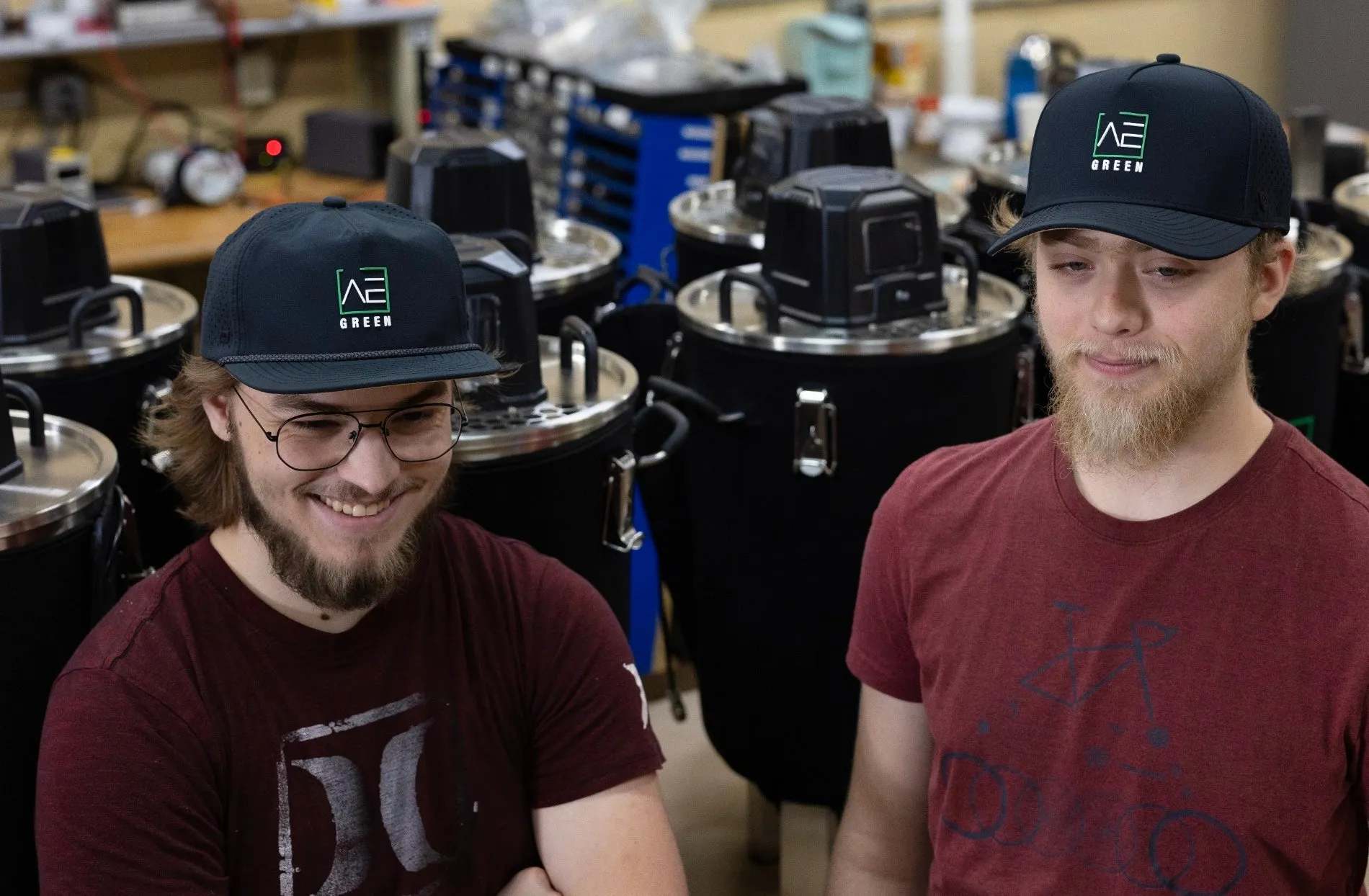 Aether Green Premium Hat Collection – Apex & Drift