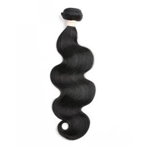 Affordable hair Body Wave 100% Human Hair Natural Black 10-30 Inch Bundle