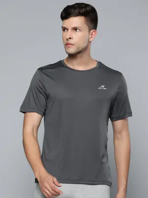 Alcis Men Dark Grey Wonder T-shirt