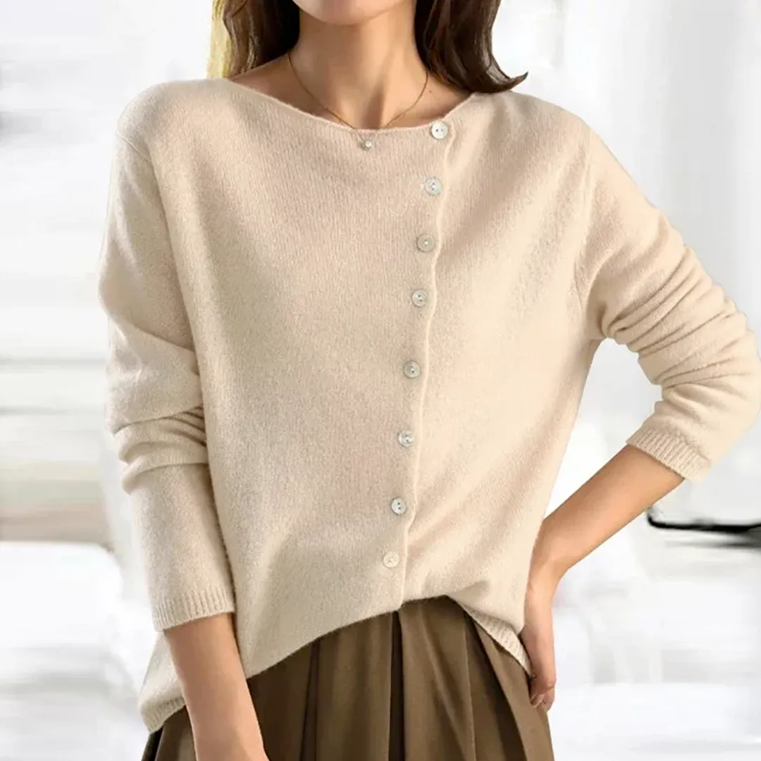 Alfonsa | Elegant Cashmere Cardigan