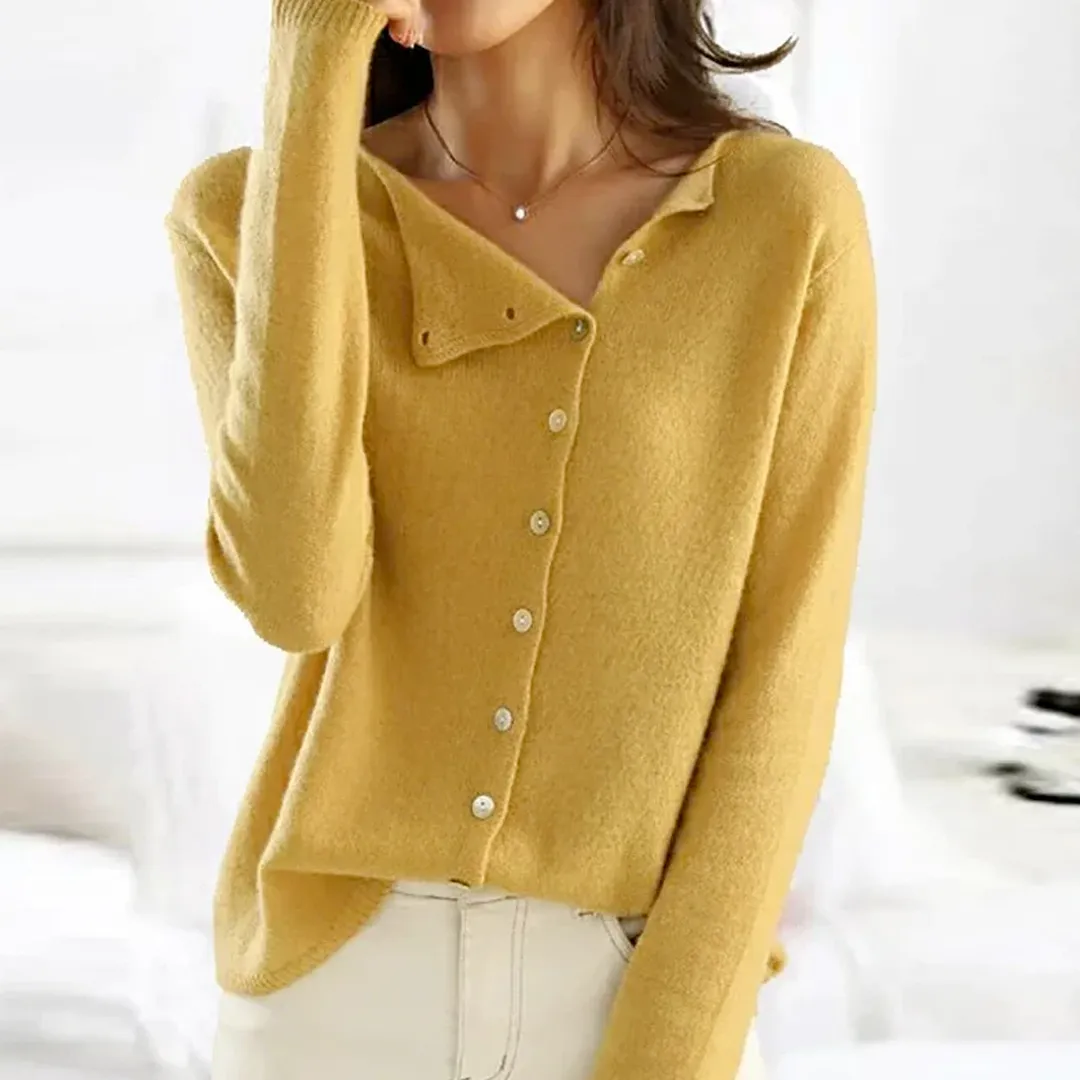 Alfonsa | Elegant Cashmere Cardigan