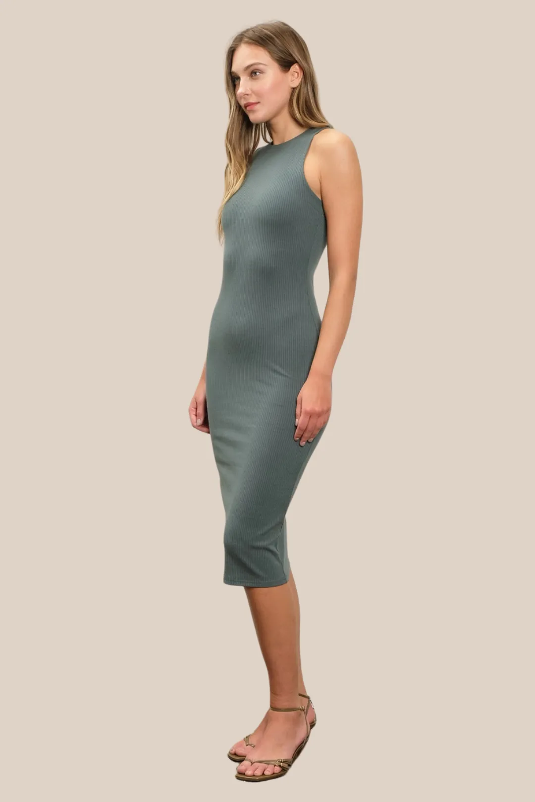 AMINA MIDI DRESS