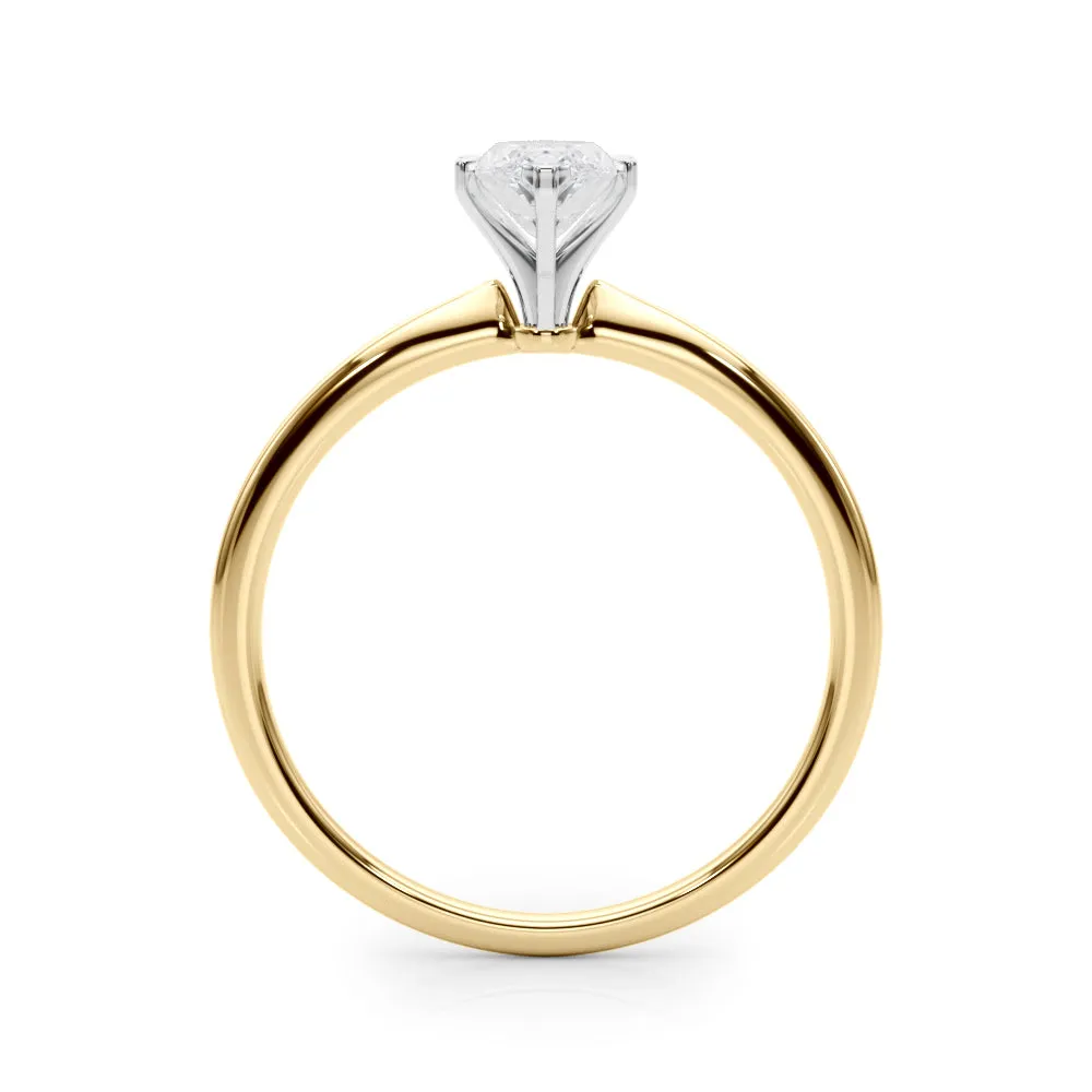 Angelica Marquise Lab Grown Diamond Solitaire Engagement Ring IGI Certified