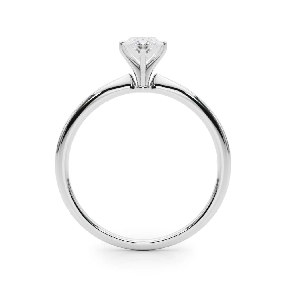Angelica Marquise Lab Grown Diamond Solitaire Engagement Ring IGI Certified