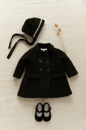 Anne Baby Coat Black