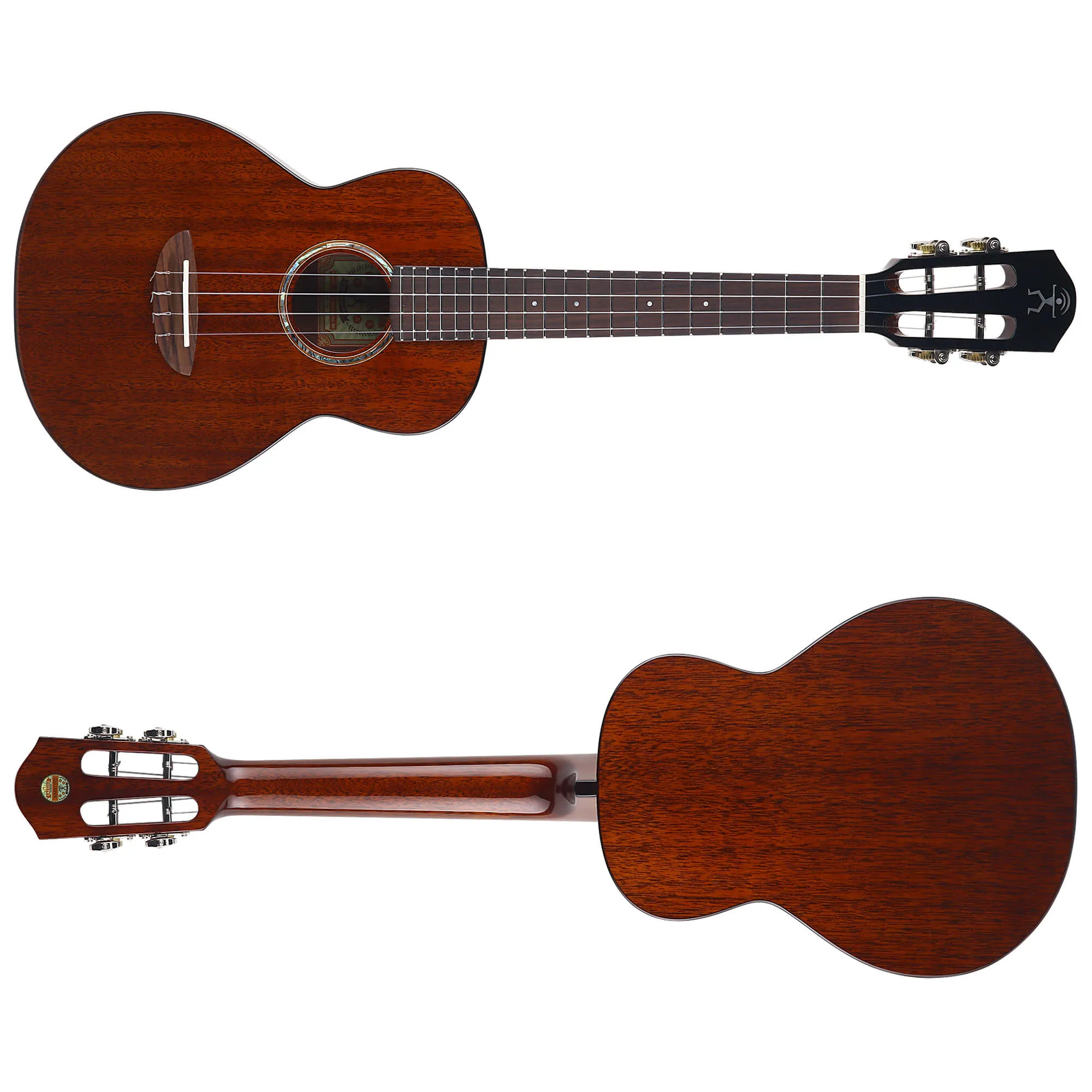 aNueNue African Mahogany Tenor Electric Ukulele AMM3E