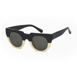 Artist Sunglasses | Black and Cream