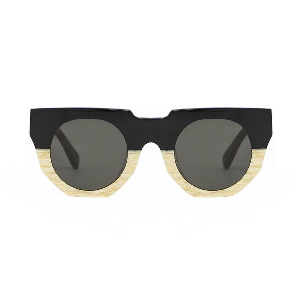 Artist Sunglasses | Black and Cream