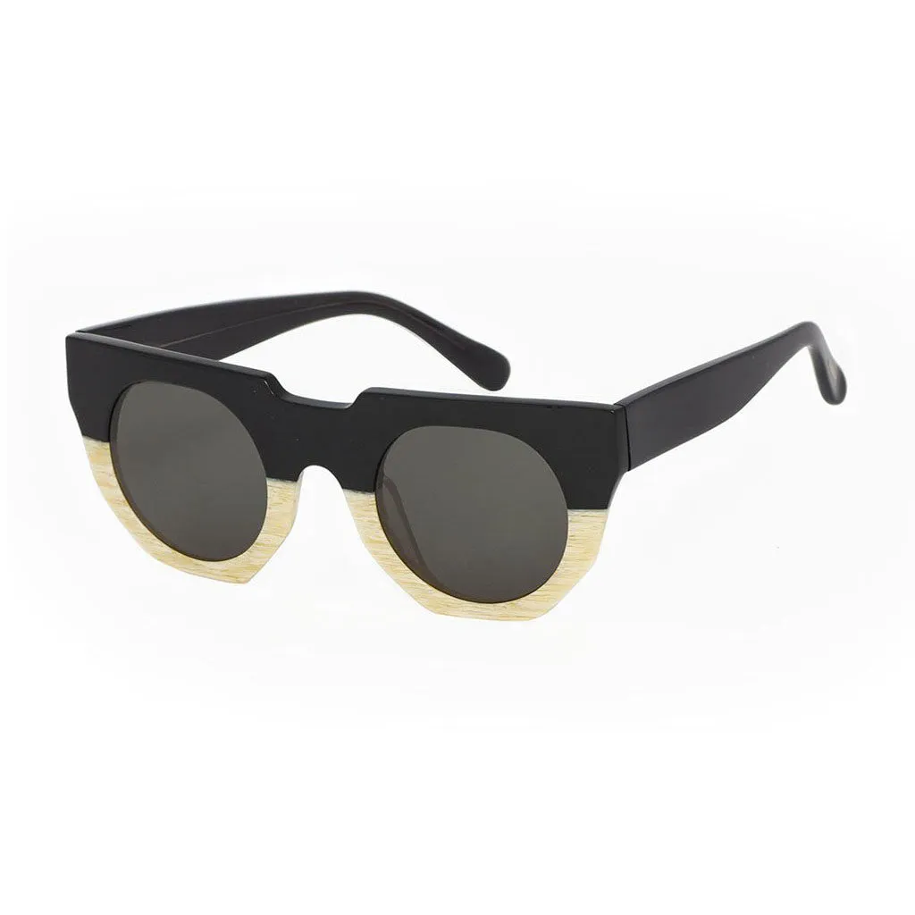 Artist Sunglasses | Black and Cream