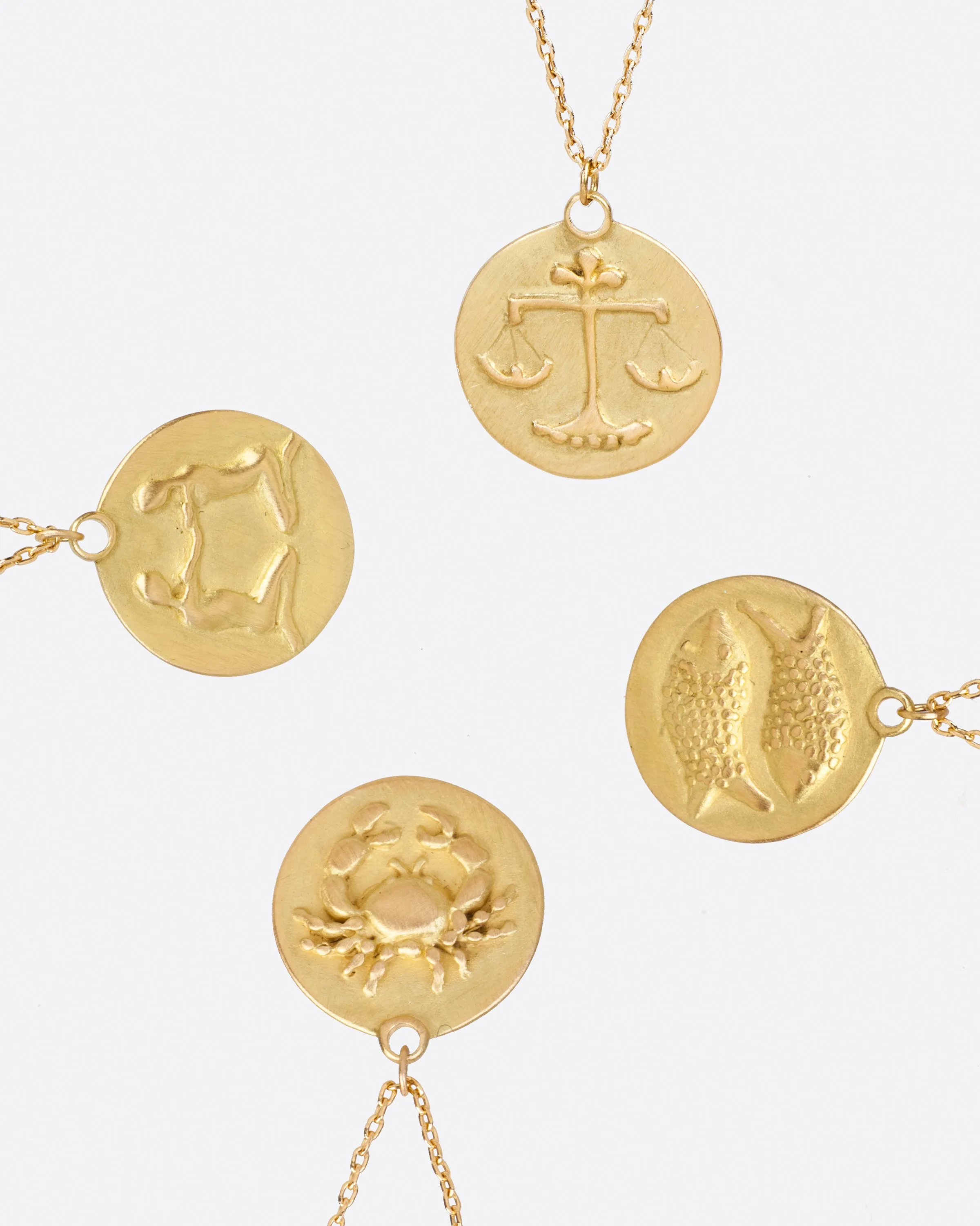Astrological Medal Necklace