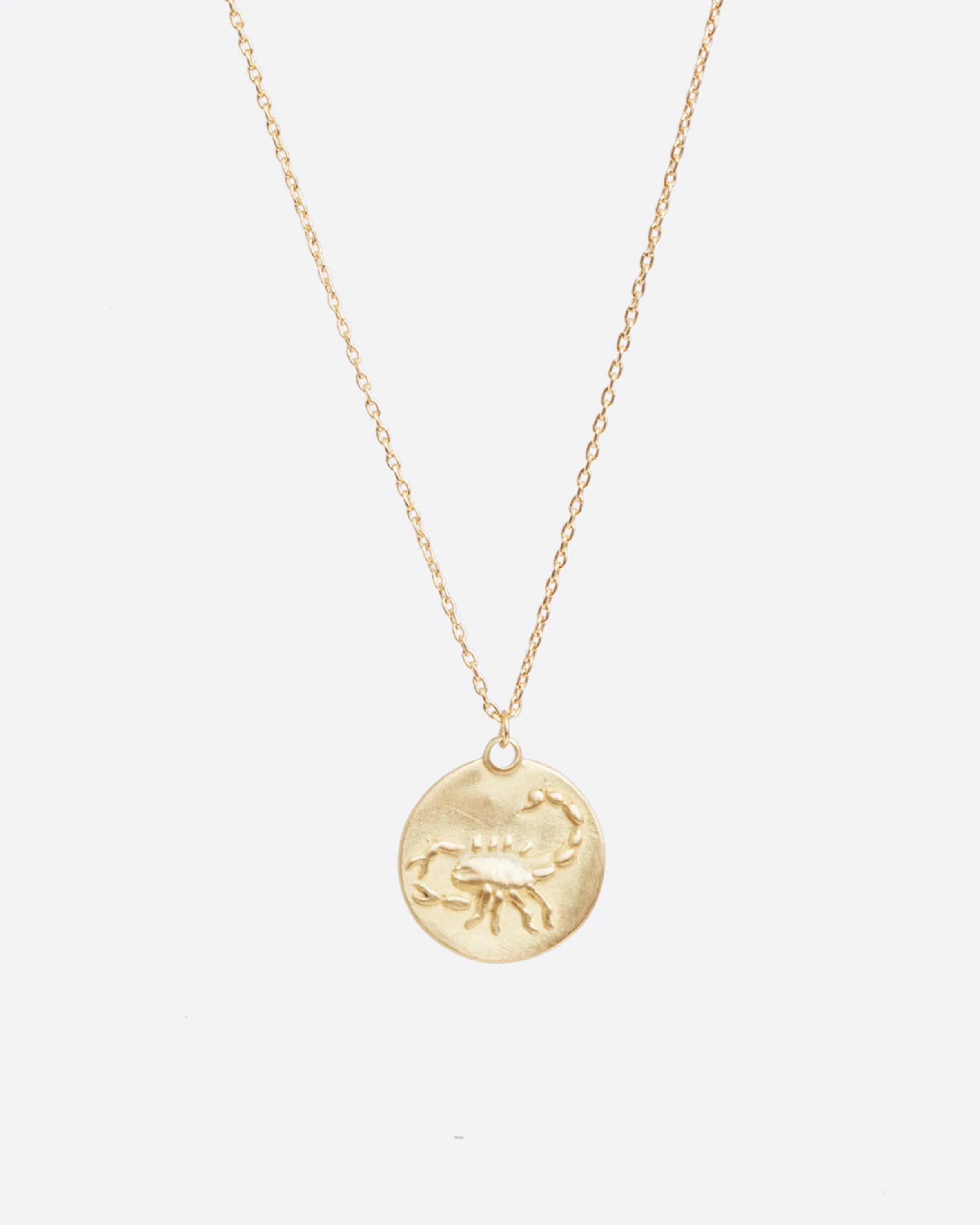 Astrological Medal Necklace