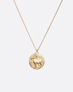 Astrological Medal Necklace