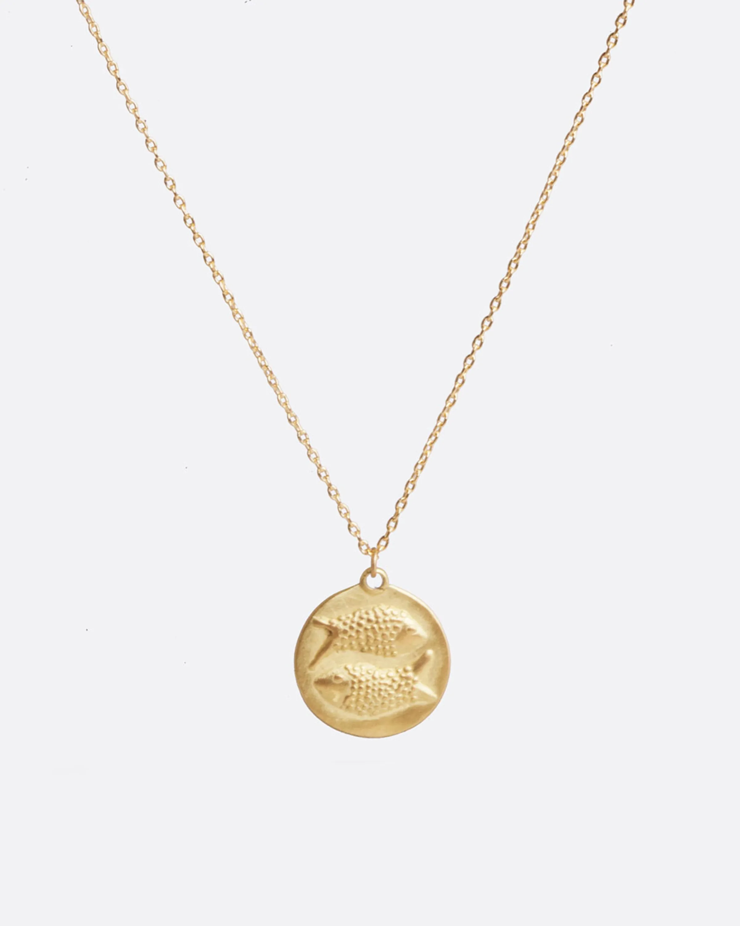 Astrological Medal Necklace