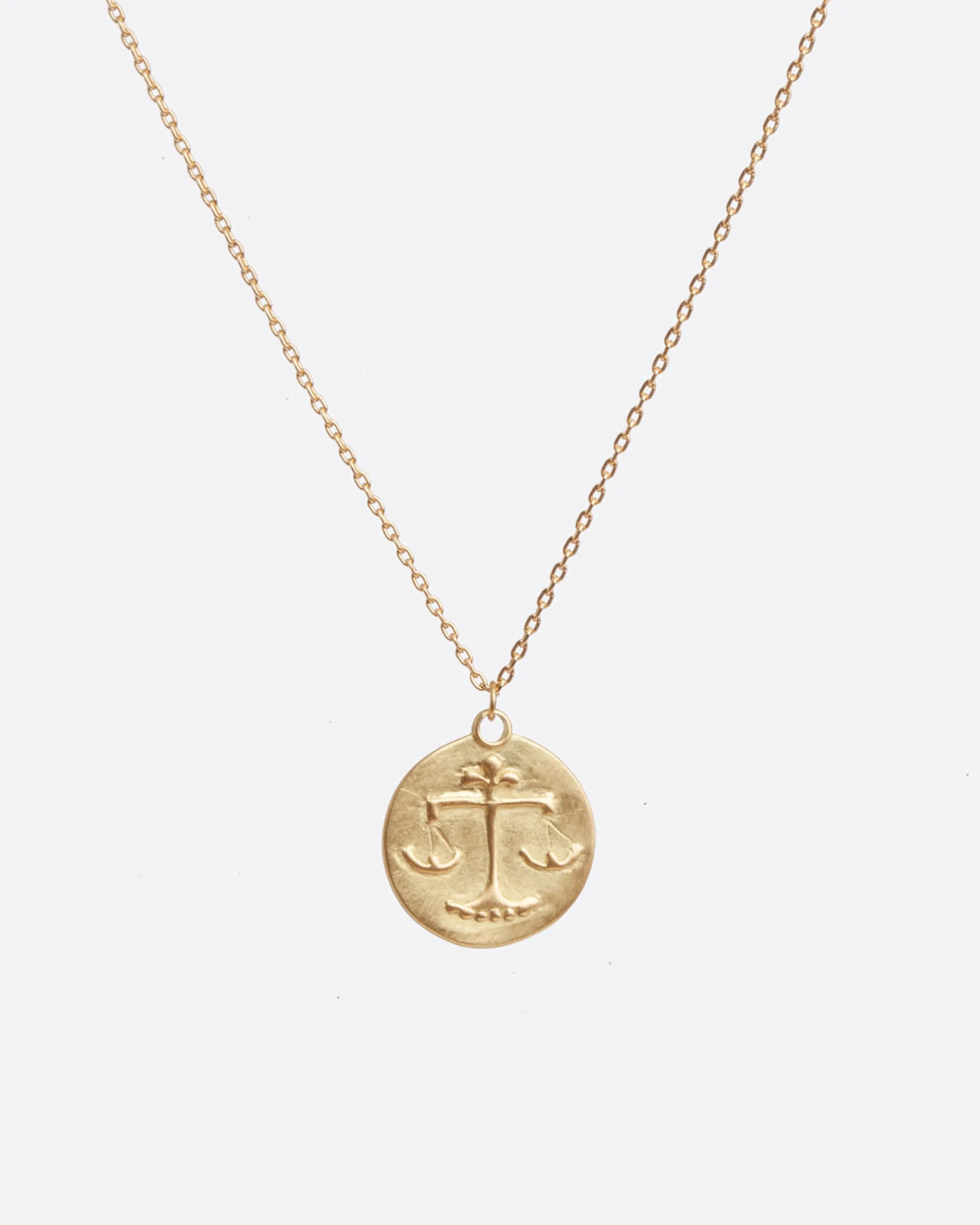Astrological Medal Necklace
