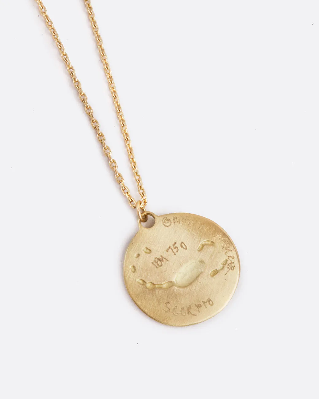 Astrological Medal Necklace