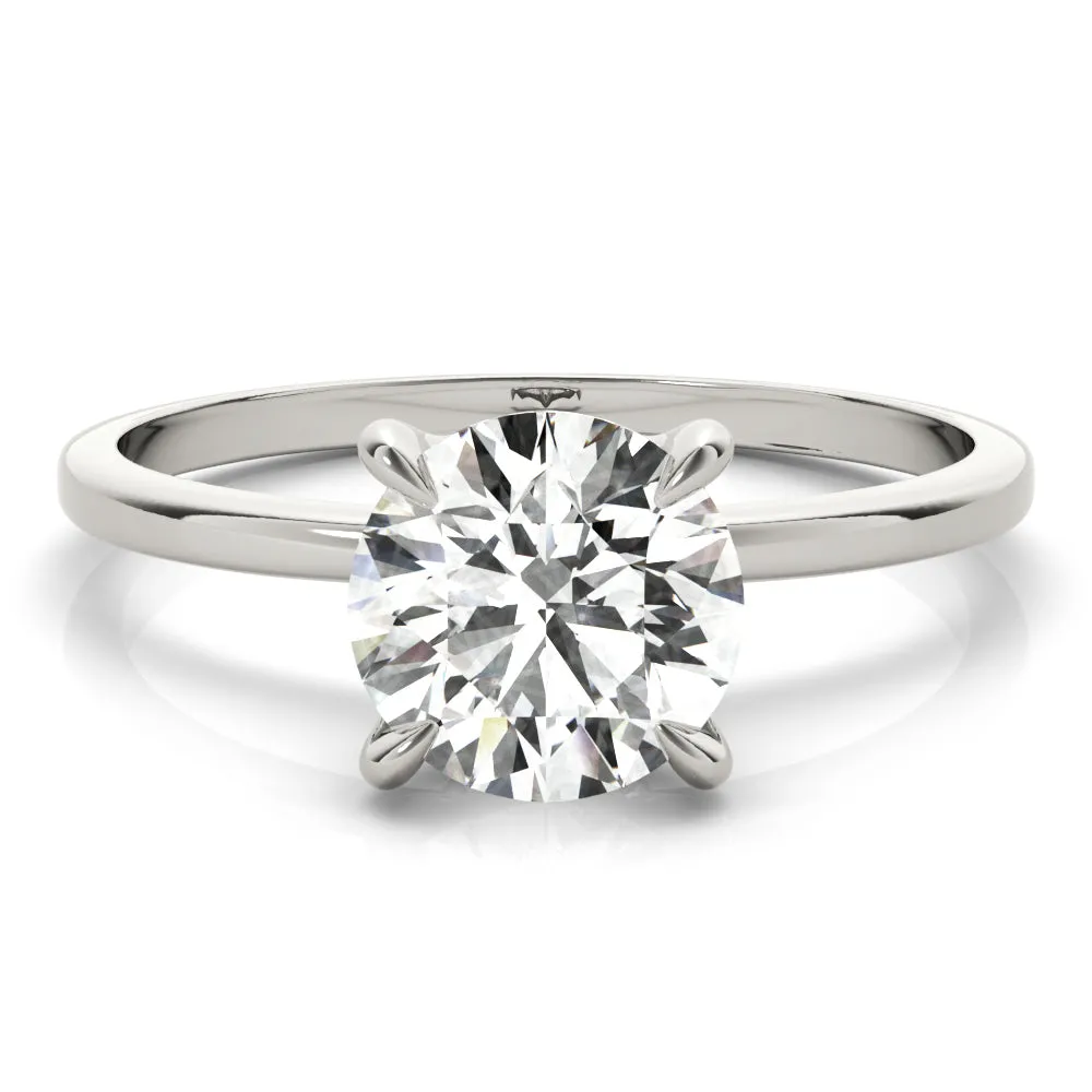 Averie Round Diamond Solitaire Engagement Ring