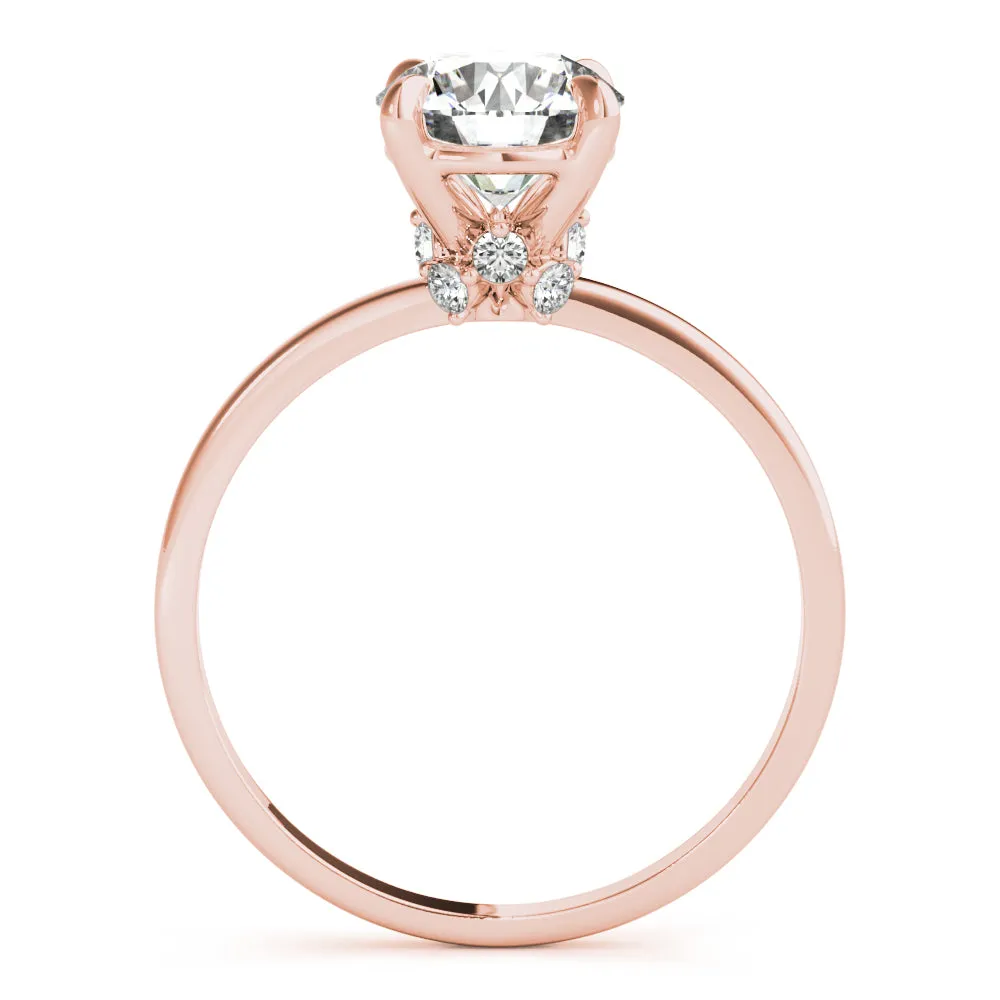 Averie Round Diamond Solitaire Engagement Ring