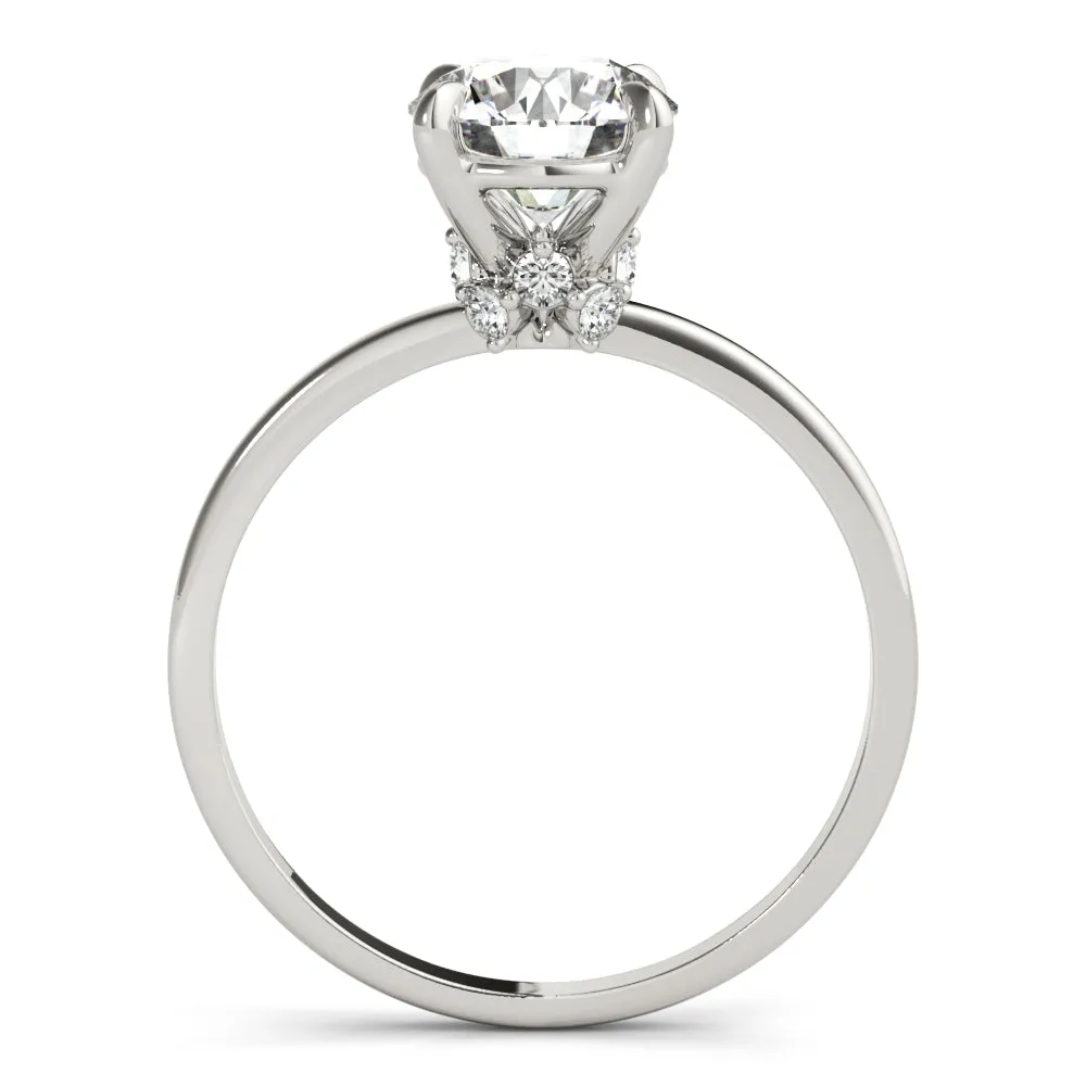 Averie Round Diamond Solitaire Engagement Ring