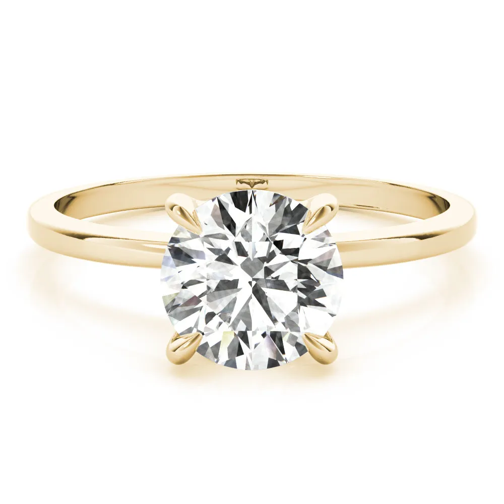 Averie Round Diamond Solitaire Engagement Ring