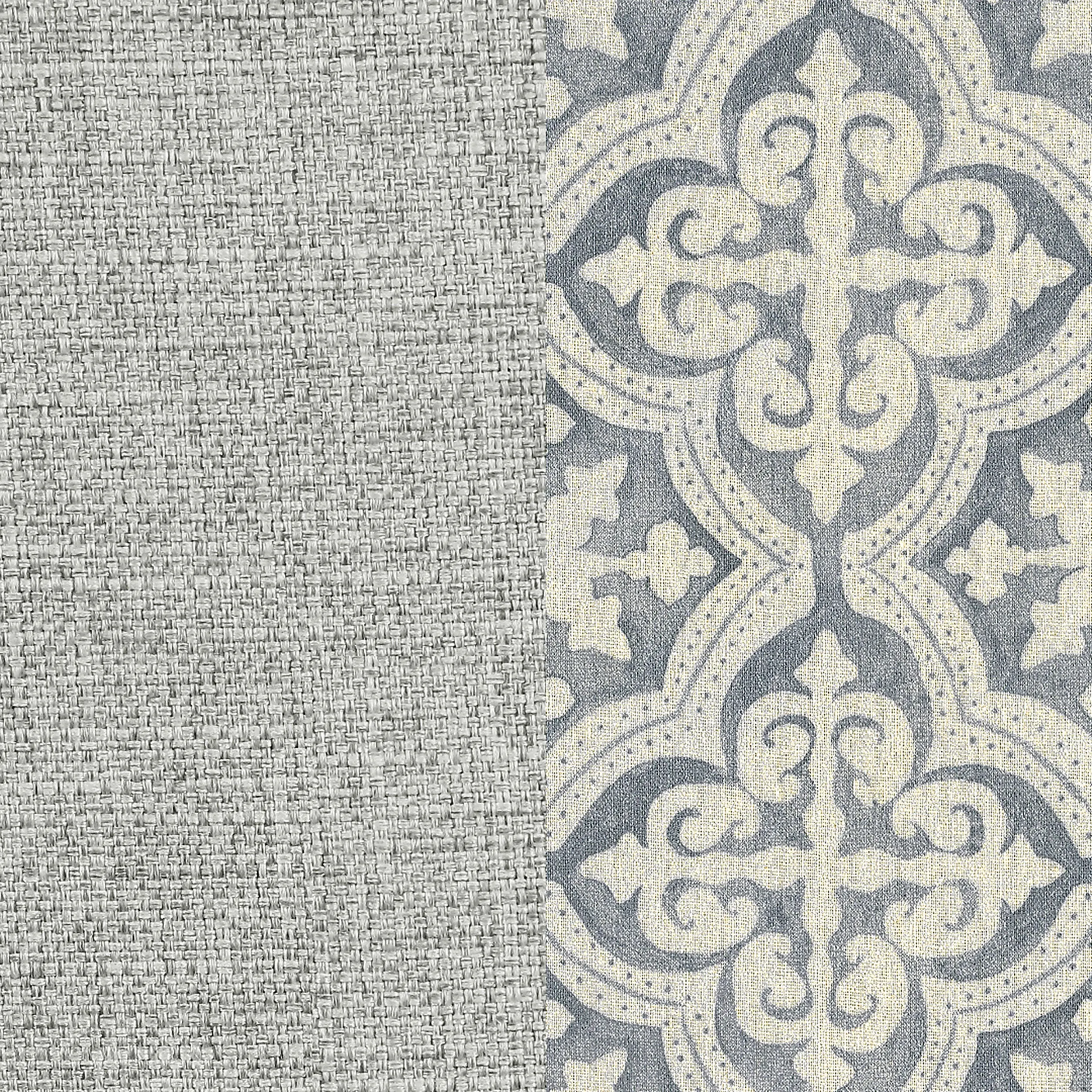 Avonlea Upholstered Sloped Arm Loveseat Grey Fabric