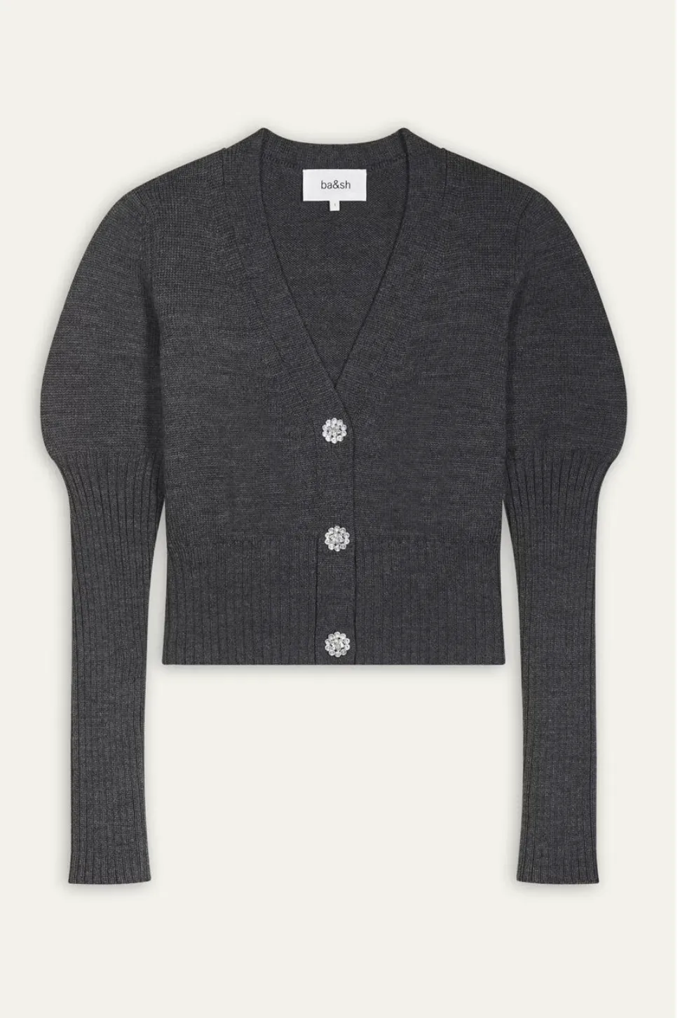 Ba&sh Danda Cardigan in Grey