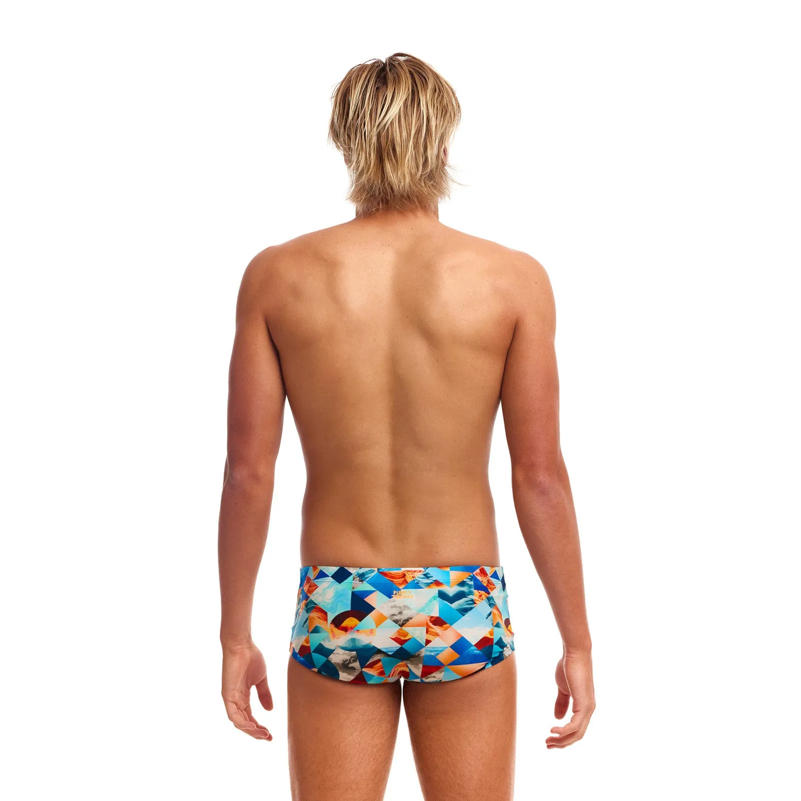 Badehose ECO Classic Smashed Wave