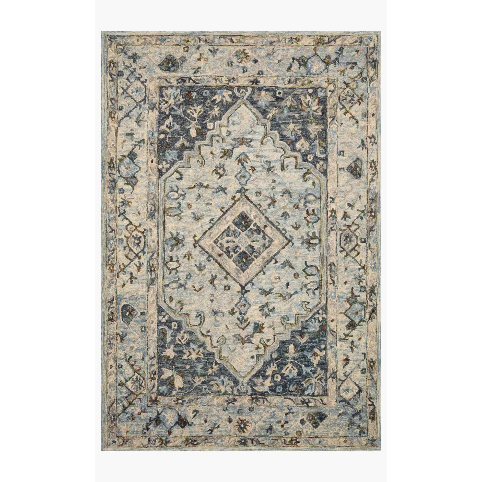 Beatty Rugs by Loloi - BEA-01 - Lt. Blue / Blue