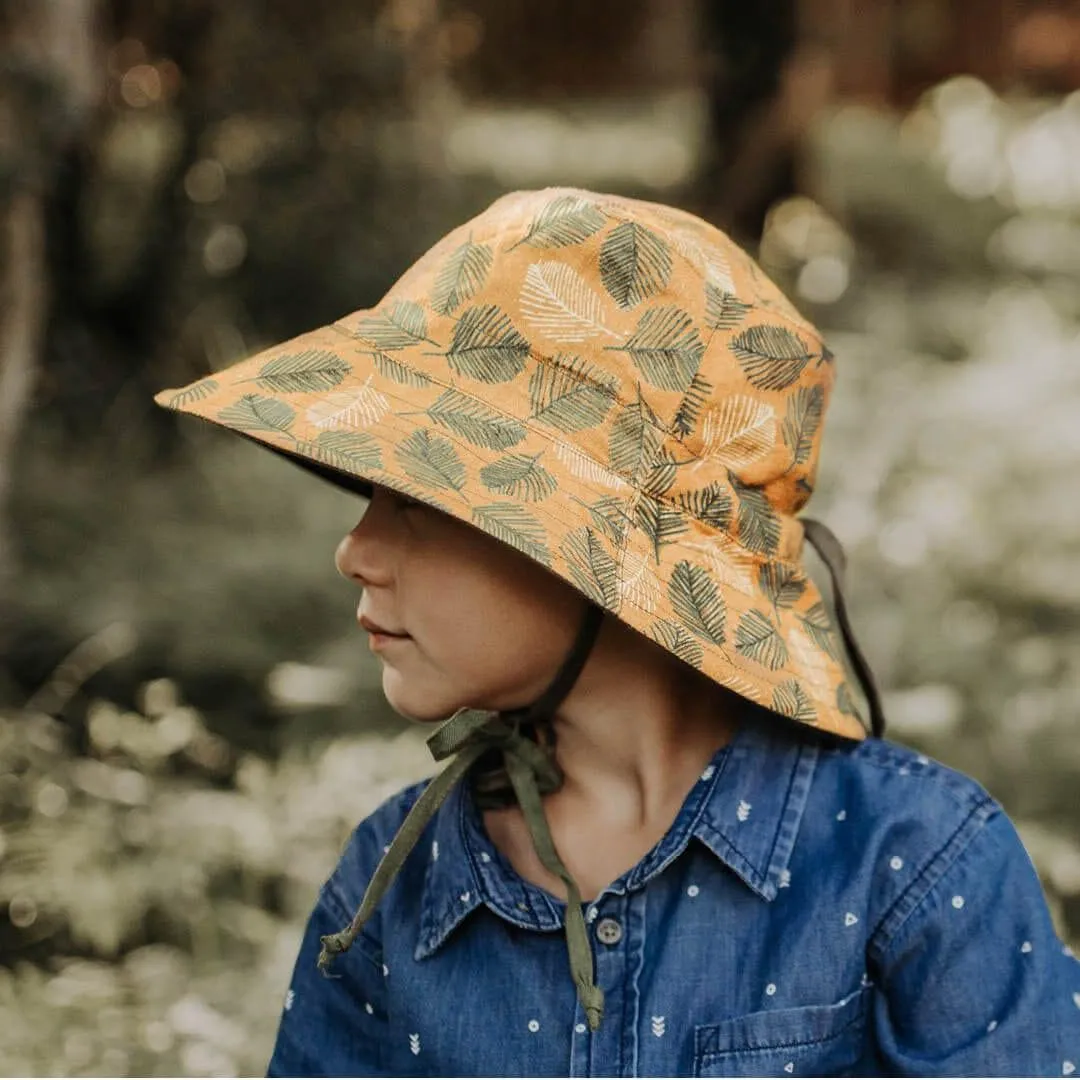 Bedhead Heritage Reversible Explorer Hat- Oakley/Olive S