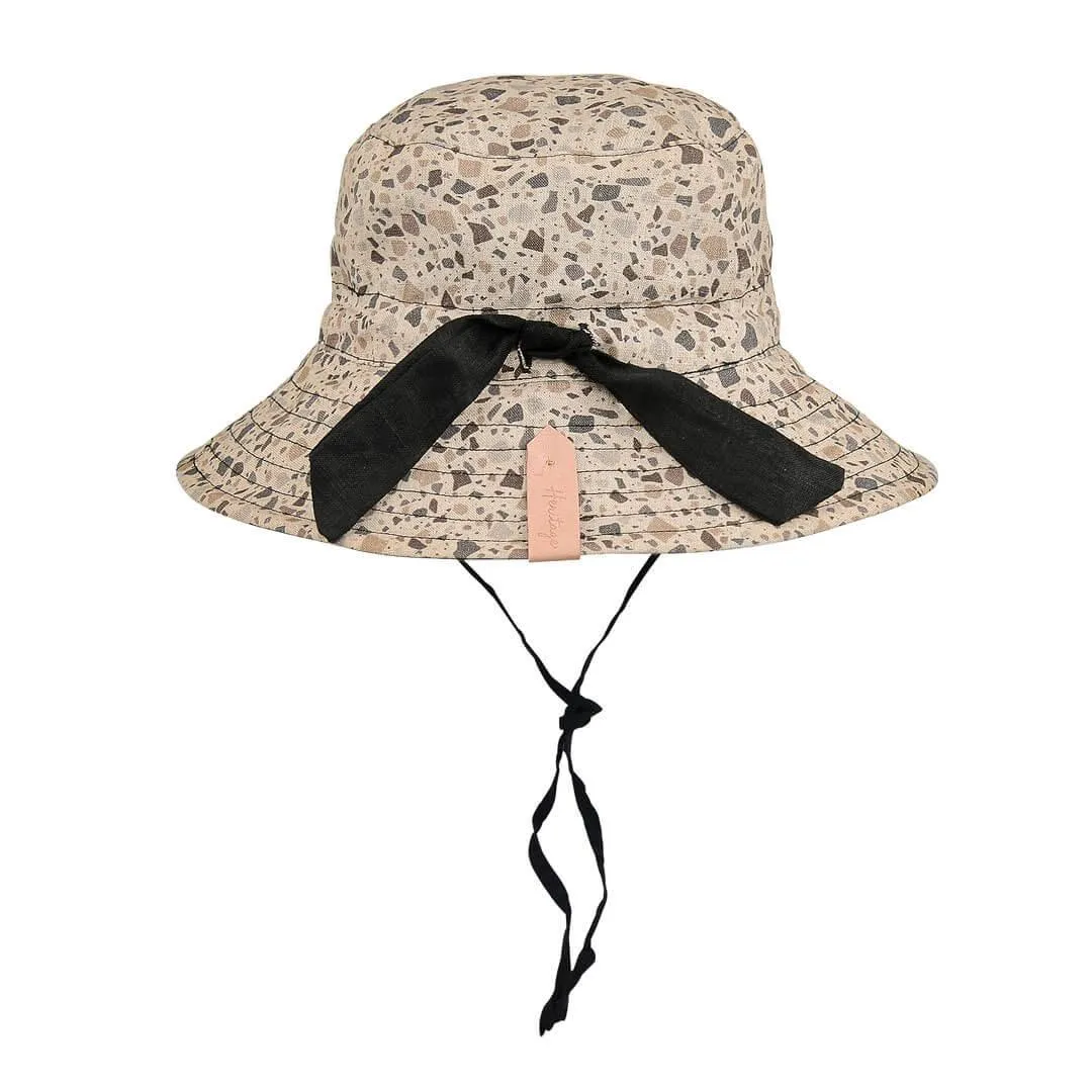 Bedhead Heritage Reversible Explorer Hat- Terrazzo/Ebony S