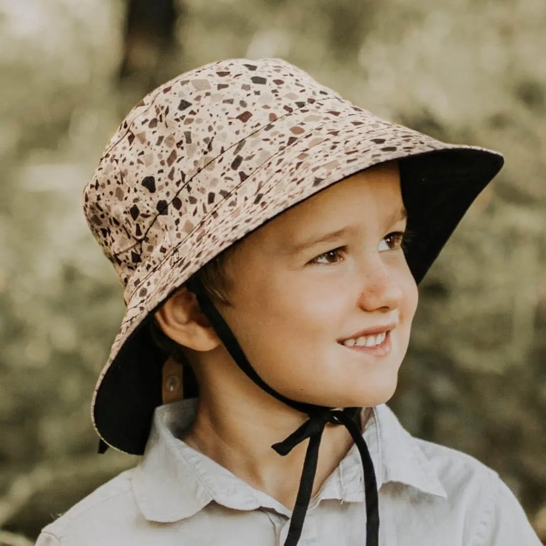 Bedhead Heritage Reversible Explorer Hat- Terrazzo/Ebony S