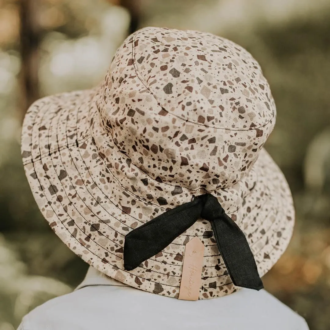 Bedhead Heritage Reversible Explorer Hat- Terrazzo/Ebony S