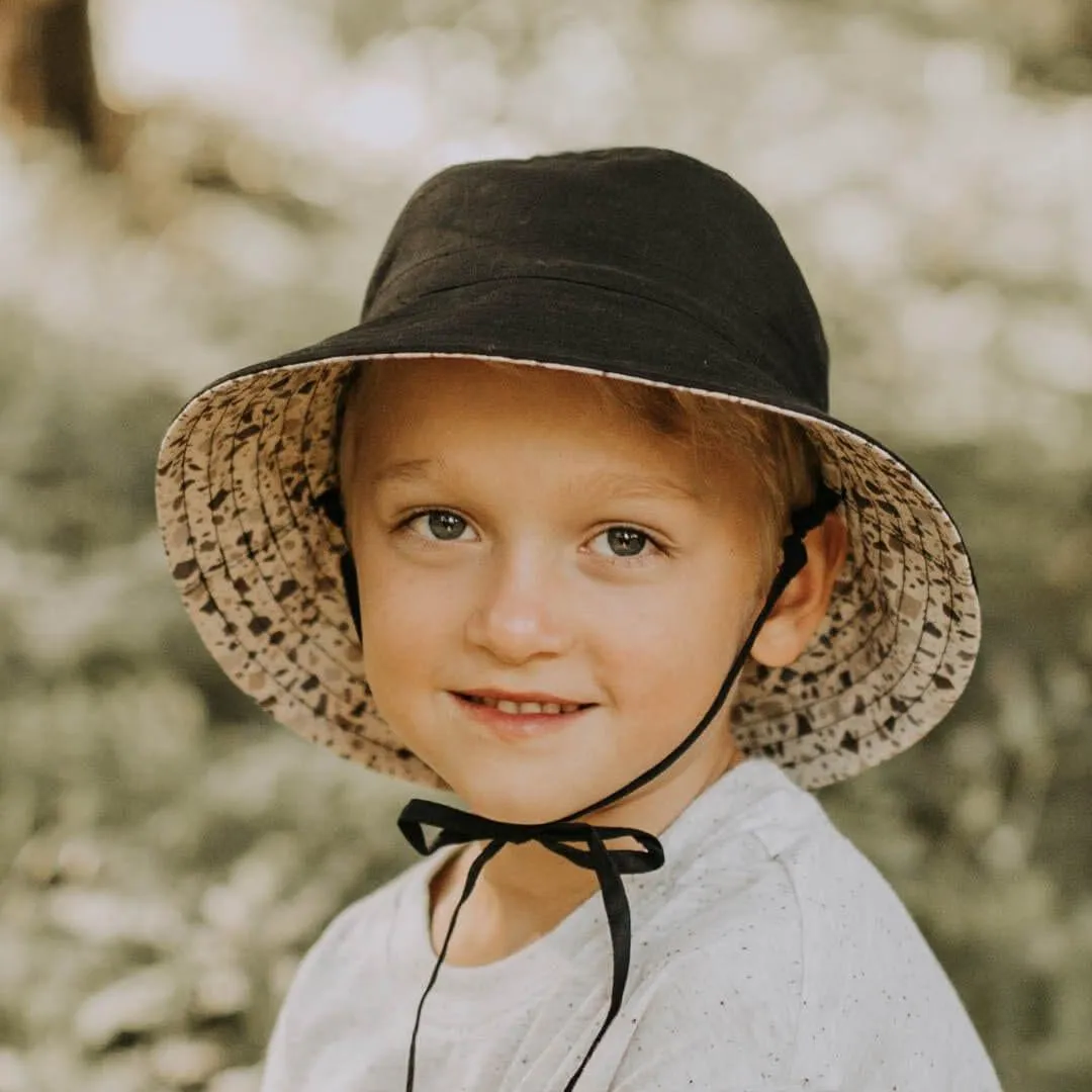 Bedhead Heritage Reversible Explorer Hat- Terrazzo/Ebony S