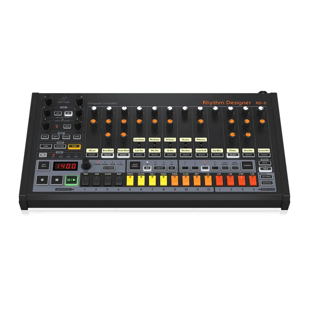 Behringer RD- 8 MKII Analog Drum Machine
