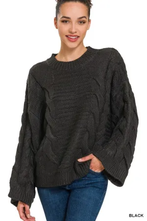 Bell Sleeve Sweater